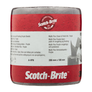 3M 07521 Scotch-Brite Multi-Flex lilla 100 x 200 mm veryfine