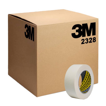 3M 2328 Maskeringstape 36mm x 50m beige 80°C - 24 ruller