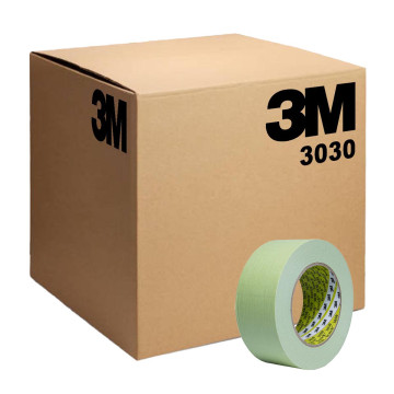 3M 3030 Maskeringstape 48mm x 50m grønn 100°C - 24 ruller 