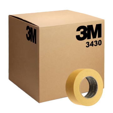 3M 3430 Maskeringstape 48mm x 50m brun 110°C - 20 ruller (Utgående)