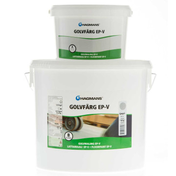 Hagmans Gulvmaling 2K EP-V 5003 - Lys grå 10kg