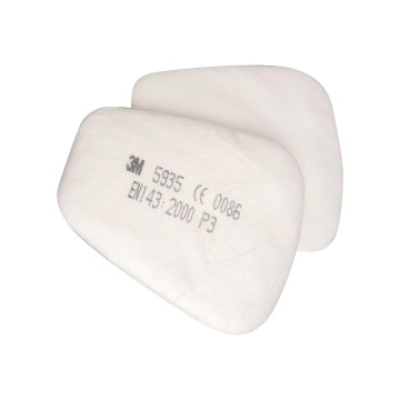 3M 5935 Filter P3 Til 6000 Helmaske & 7500 Halvmaske - 10 par