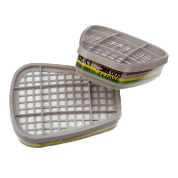 3M 6059 Filter ABEK1 Til 6000 Helmaske & 7500 Halvmaske - 1 par