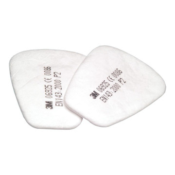 3M 6925 Filter P2 Til 6000 Helmaske & 7500 Halvmaske - 1 par