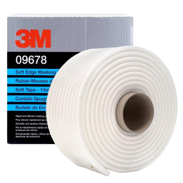 3M Kantmaskeringstape hvit 13mm x 50m