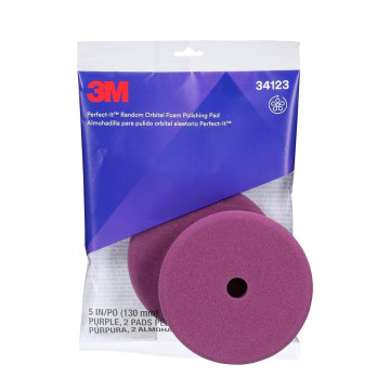3M Perfect-It RO polerpad myk 130mm lilla - 2PK
