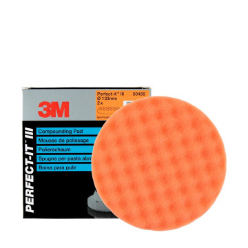 3M Perfect-It rubbingpad 150mm vaflet orange - 2PK