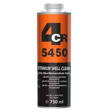 4CR 5450.0755 Titanium Shell Bedliner Tintable 0,75L