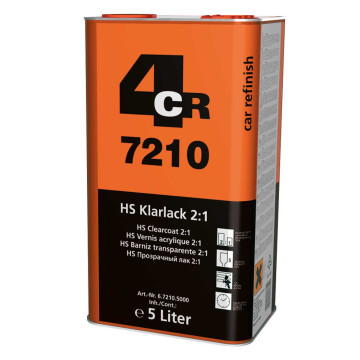 4CR 7210.5000 2K HS Klarlakk, 5L
