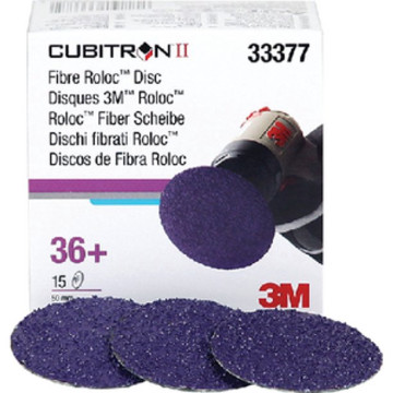 3M 33379 ROLOC Cubitron II 50mm P60+ 15PK