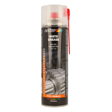 Motip PTFE hvitt fett spray 500 ml