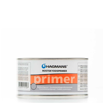 Hagmans Rustbeskyttelsesprimer grå - 0,3L