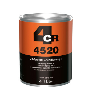 4CR 4520.1000 2K Epoxy Primer Lys Grå 2:1 - 1L