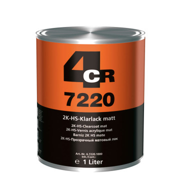 4CR 7220.1000 2K HS Klarlakk Matt 2:1/3:1 - 1L