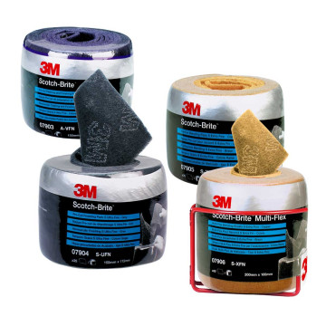 3M 07904 Scotch-Brite Clean & Finish grå 150 x 115 mm ultrafine
