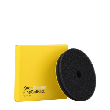 Koch Chemie Fine Cut polerpad medium 125mm gul