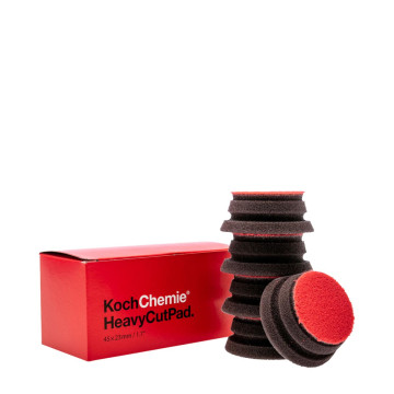 Koch Chemie Heavy Cut rubbingpad 45mm rød - 5PK