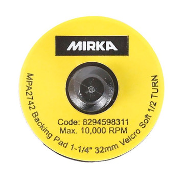 Mirka Bakplate 32 Mm Grip Quick Lock Myk
