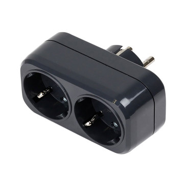 MIRKA 8999295111 Jordet Dobbeltstikk 230V Sort
