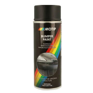 Motip 04073 Plastspray Sort, 400ml