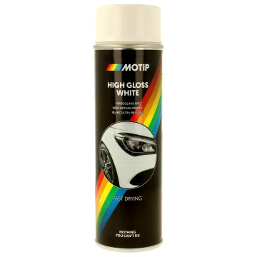 MOTIP 04004 RAL9010 Hvit Blank 500 ML