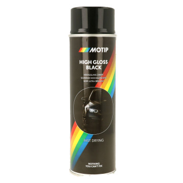 MOTIP 04005 RAL9005 Sort blank, 500ml 