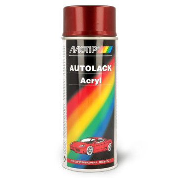 KOMPAKT RØD METALIC SPRAY  (50-0162)400ML