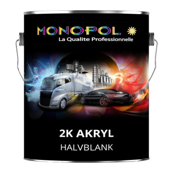 Monopol 910 2K Arkyllakk halvblank - 1L