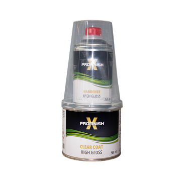 ProFinish X High Gloss klarlakk 0,75L inkl herder