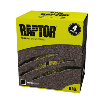 Raptor Bedliner 2K Sort - 4L