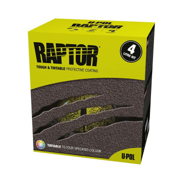 Raptor Bedliner 2K Valgfri Farge - 4L
