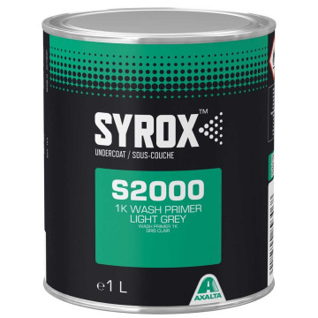 Syrox S2000 1K Wash Primer Light Grey - 1L