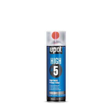 U-Pol High 5 Fyller/Primer Spray - Mørk grå, 450ml