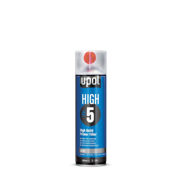 U-Pol High 5 Fyller/Primer Spray Grå 450 Ml