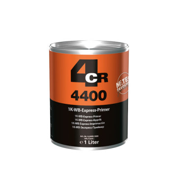 4CR 4400.1000 1K Vannbasert Hurtigprimer - Lys grå, 1L