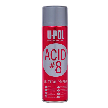 U-Pol Acid 8 Etsprimer Spray grå, 450ml
